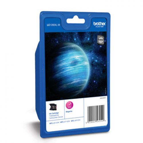 Tinteiro MFCJ6510DW/MFCJ6710DW Alta Capacidade Magenta , Brother , BROLC1280HYM , 5014047562549
